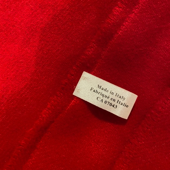 MOSCHINO x Olive Oyl Wool Fringe Scarf - Picture 4 of 4